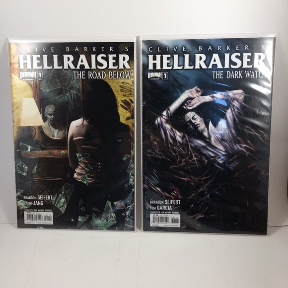 Clive Barker Hellraiser Road Below Dark Watch X 2 - Picture 1 of 3